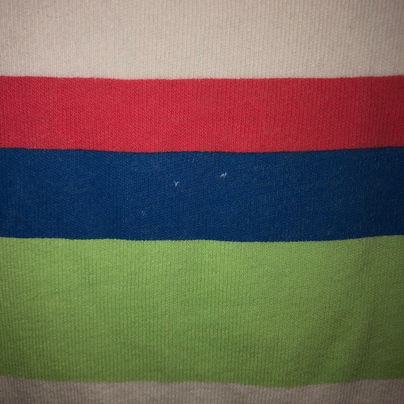 COPY - WILDFOX white, pink, striped crop top - Picture 5 of 5